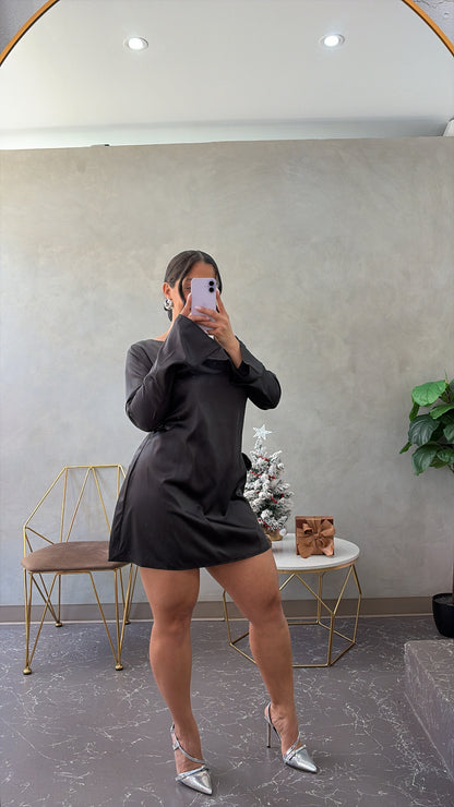 Satin Dress