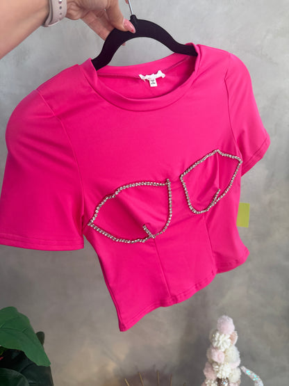 Diamond Bra Top (2 colors)