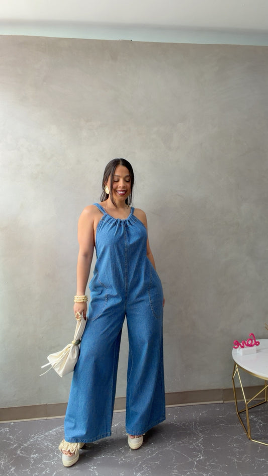 Denim Relax Jumpsuit