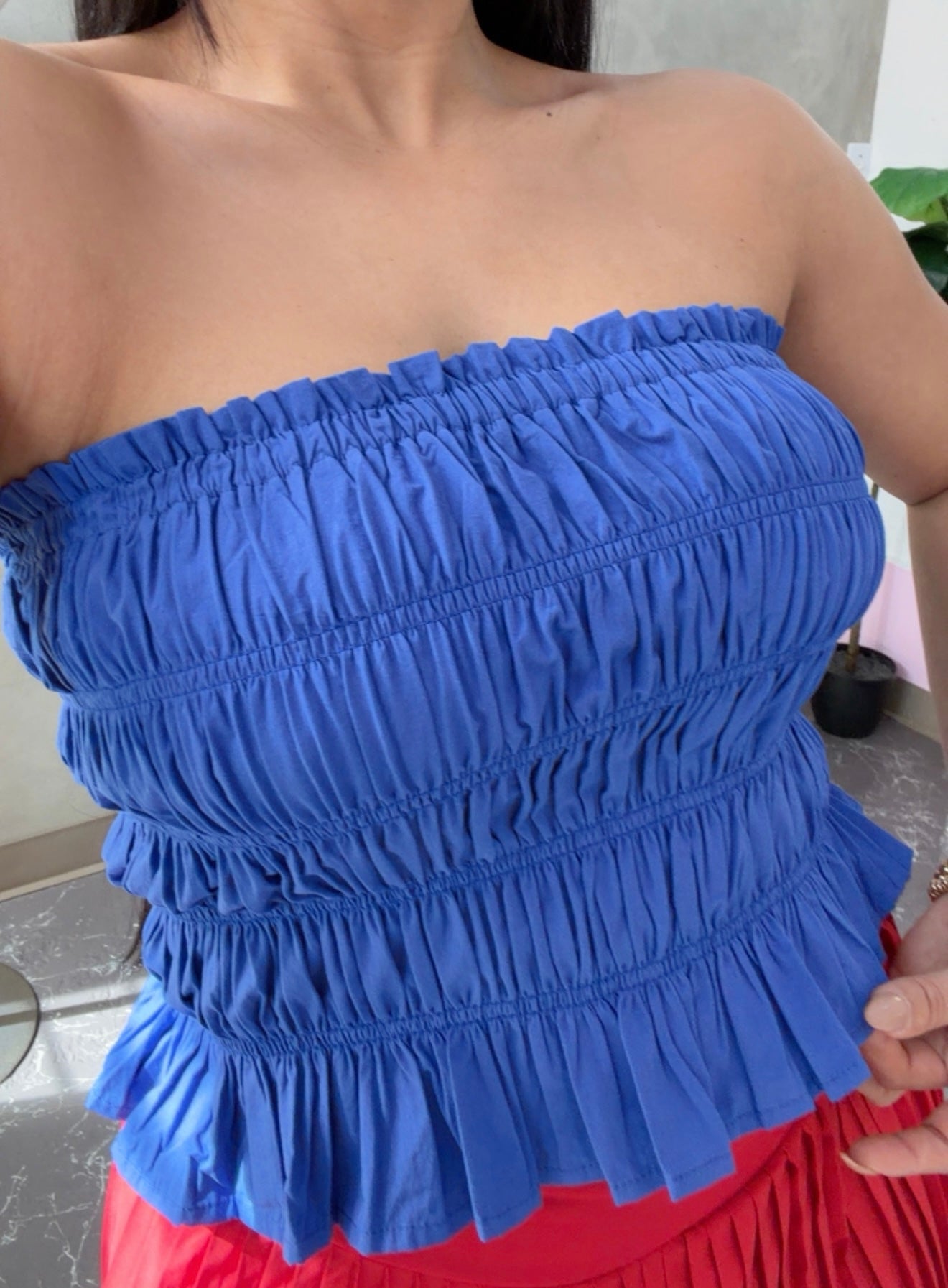 Summer Ruched Top (2 colors)