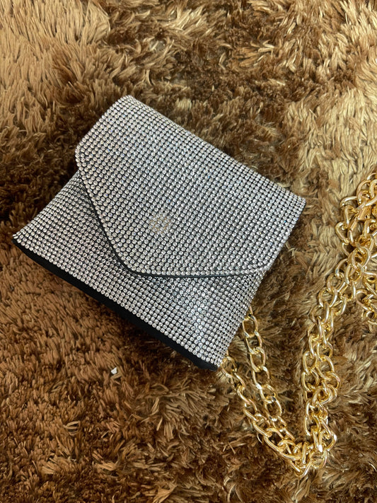 Waist diamond bag